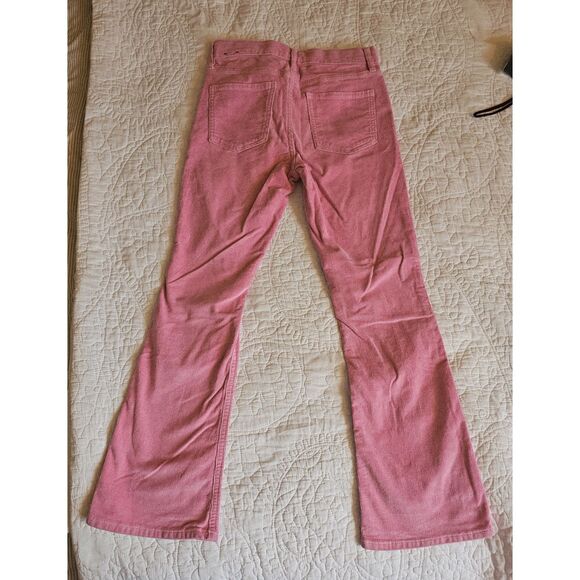 Pink Corduroy Pants J Crews Crewcuts Girls Size 12 Classic Back To School Fit - Picture 2 of 8